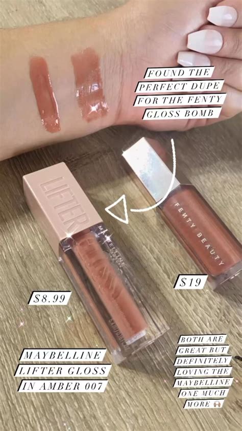 fenty perfume dupes|best fenty lip gloss dupe.